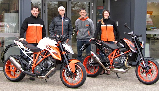 Duo de choc pour le team KTM France 2016.