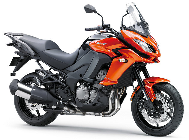 Gros lifting pour les Kawasaki 650 et 1000 Versys 2015.
