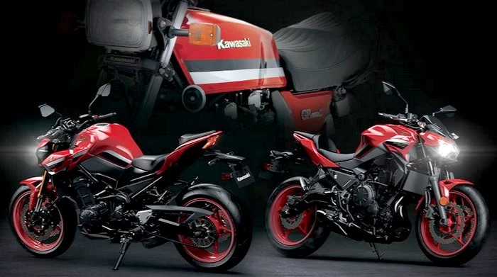 Kawasaki dédie quatre modèles aux 50 ans de la 900 Z1 Super Four.