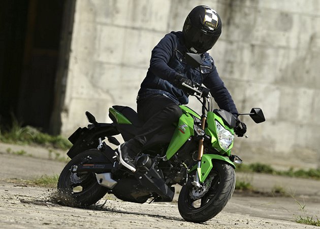 Kawasaki dévoile la Z 125 au Japon.