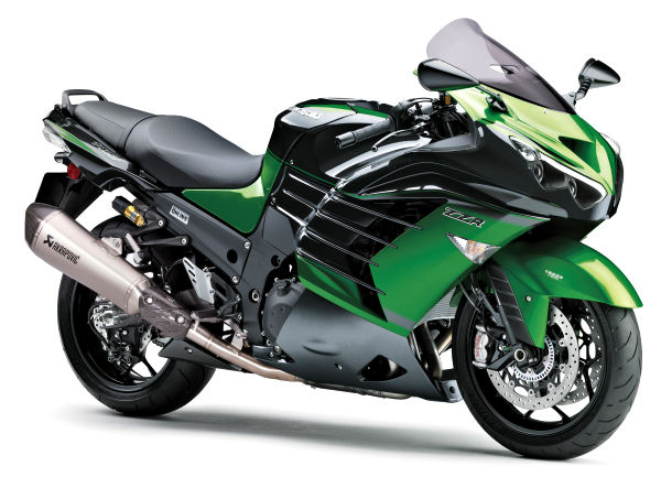 Encore de nouveaux coloris chez les Kawasaki 2018.