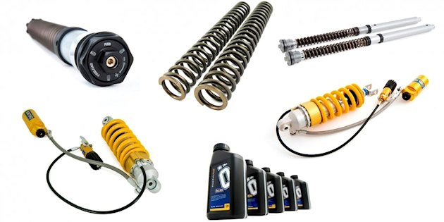 Öhlins en offre plus pour les modèles Yamaha.