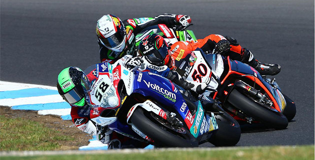 Les français se subliment en SBK à Phillip Island.
