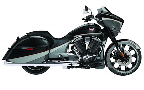 Les motos Victory dans leurs coloris 2016.