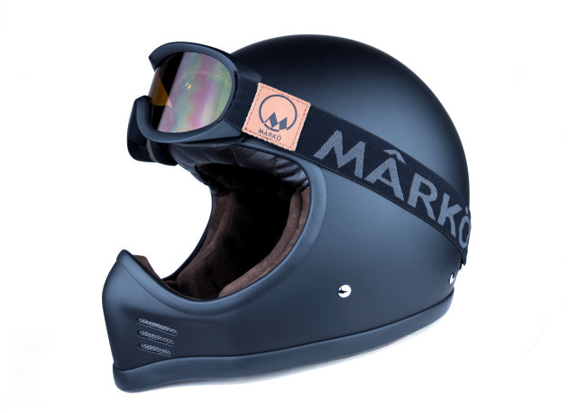 Mârkö présente le Vikingar, un casque typé cross néo-rétro.
