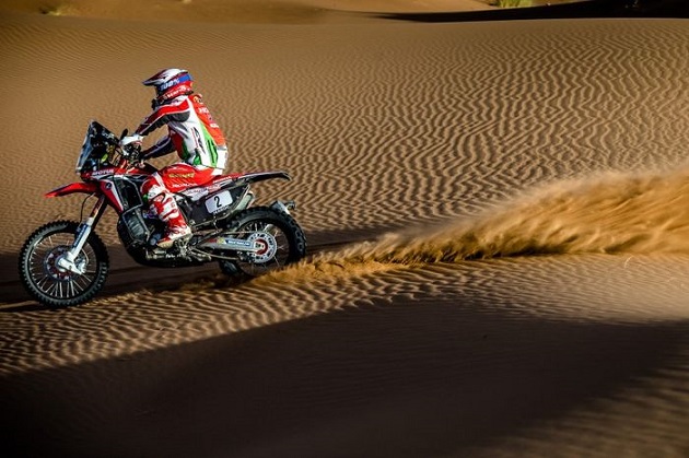 Rallye du Maroc / Etape 3 - Belle journée pour Honda.