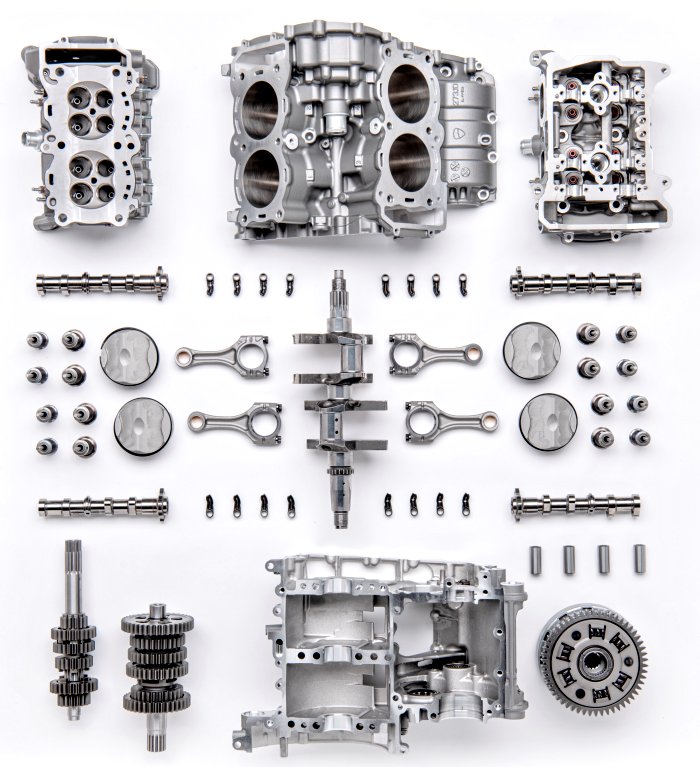 Moteur Ducati V4 Granturismo de 1158 cm3 Ducati présente le V4 de la prochaine Multistrada.