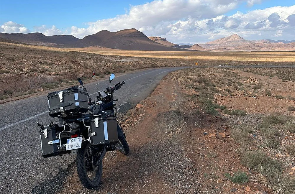 Une moot électrique Murtas traverse l'Afrique et 17.000 km