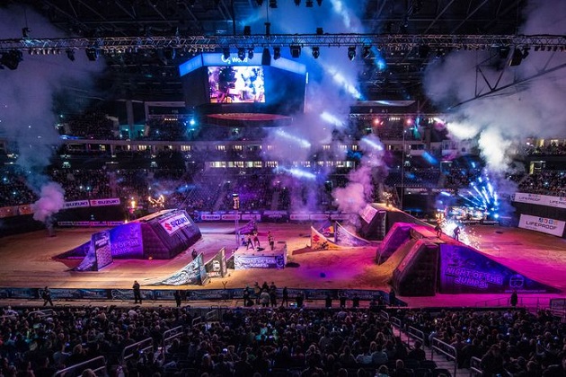 Escale berlinoise pour la Night Of The Jumps 2016.