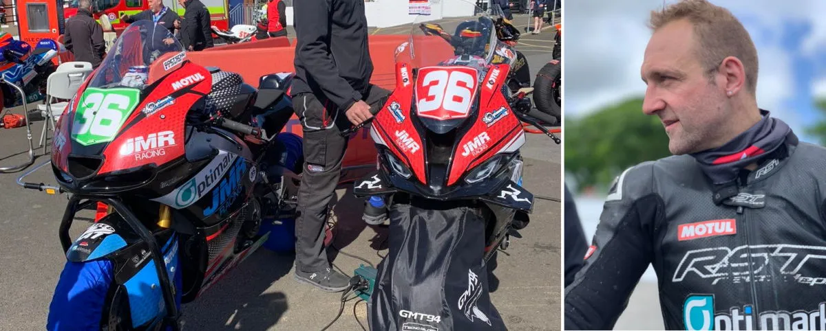 Jonathan Goetschy - pilote engagé au Tourist Trophy et au North West 200