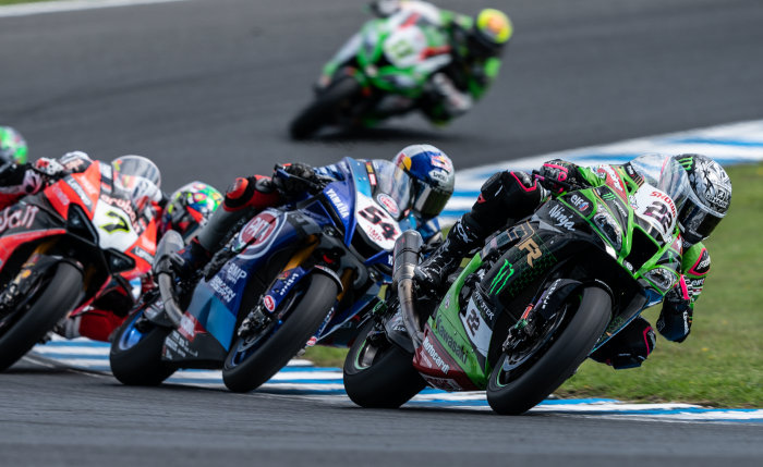 WSBK / Australie - Kawasaki en force avec les victoires de Rea et Lowes.