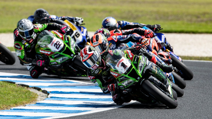 WSBK / Australie - Kawasaki en force avec les victoires de Rea et Lowes.