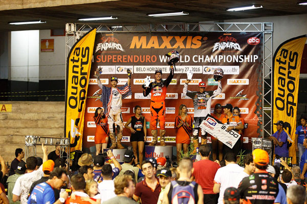 SuperEnduro - Deuxième victoire de Webb au Brésil.