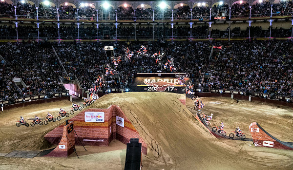 Levi Sherwood s'offre les Red Bull X-Fighters de Madrid.