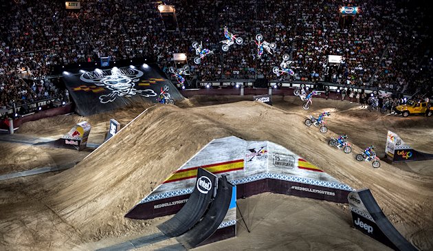 Pagès au firmament à Madrid après sa 4e victoire d'affilée aux Red Bull X-Fighters.