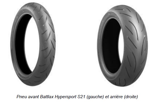 Bridgestone présente ses deux nouveautés : Le S21 et le W01.