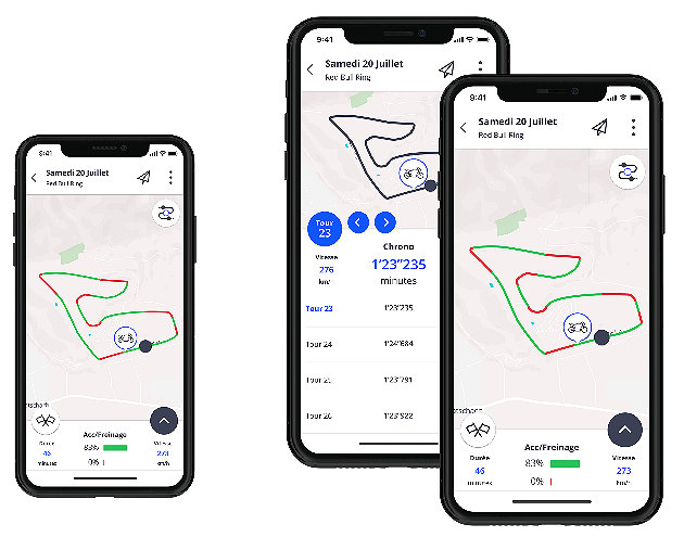 Boitier Pégase par SMT Performance : à la fois traceur, chrono et antivol GPS.
