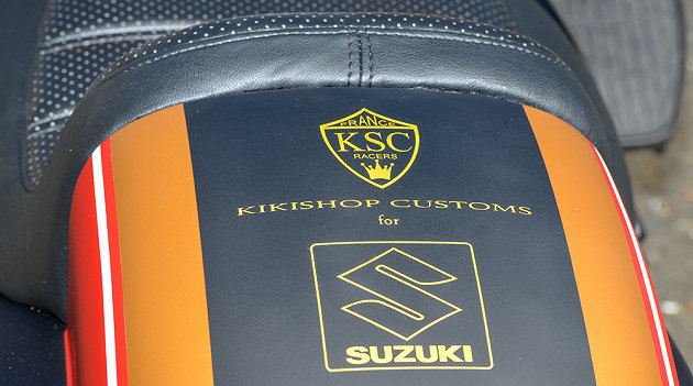 Suzuki France présente deux C 1500 T préparés.