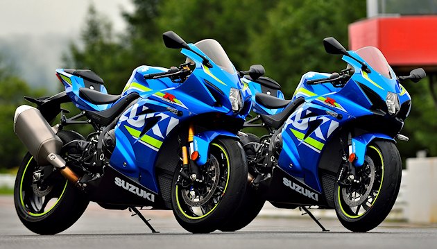 Suzuki 2017 : Vent de challenge avec les GSX-R 1000, GSX-S 750, V-Strom 1000 et 650.
