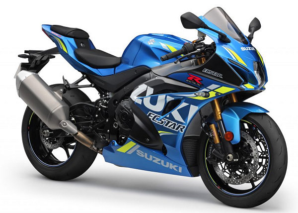 Le coloris 'MotoGP' évolue pour la Suzuki GSX-R 1000 2018.