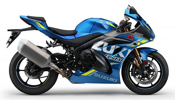 Le coloris 'MotoGP' évolue pour la Suzuki GSX-R 1000 2018.