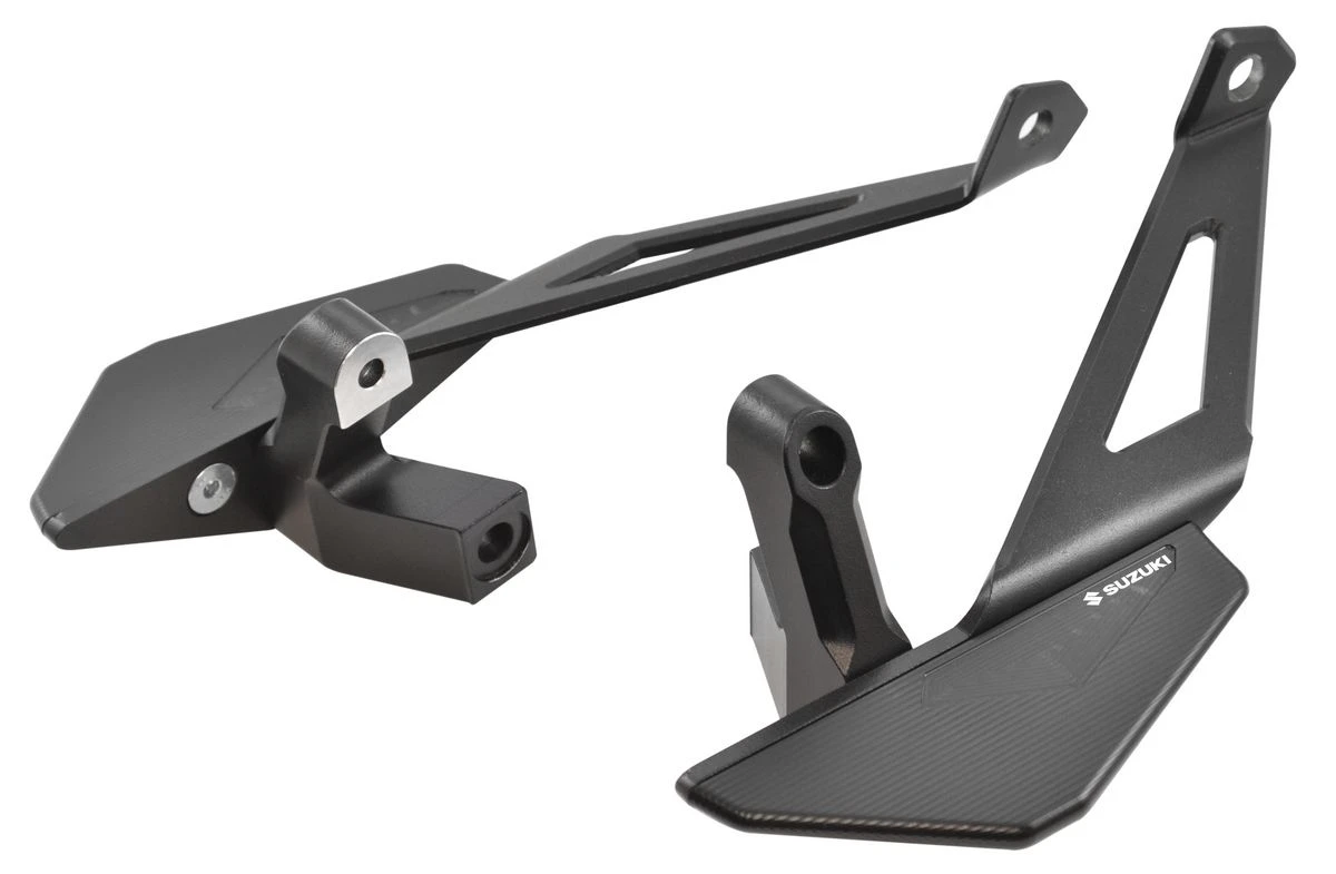 Des patins de protection Top Block pour sur une Suzuki GSX-8S