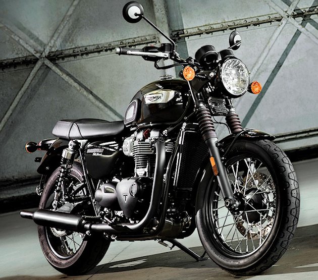 Triumph dévoile les 900 Street Cup, Bonneville T100 et T 100 black 2017.