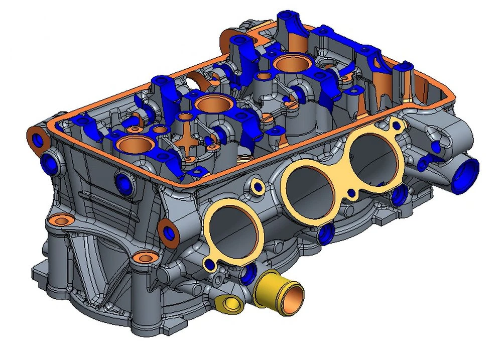 La culasse du moteur Triumph Moto2 2027.