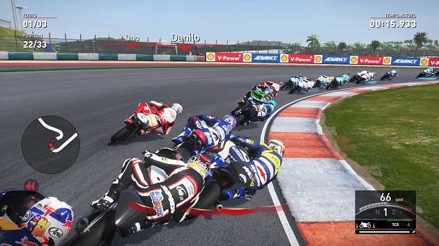 Jeux vidéo - Valentino Rossi The Game. Le Test