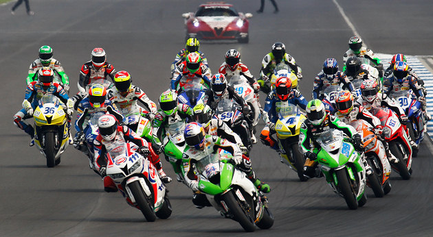 Le Mondial Superbike commence sa tournée en Europe.