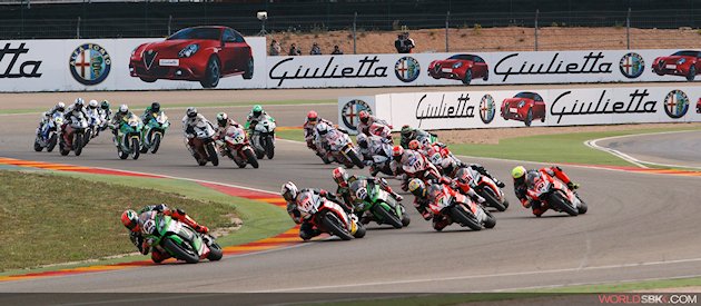 Le World Superbike attaque son 3eme round à Aragon.
