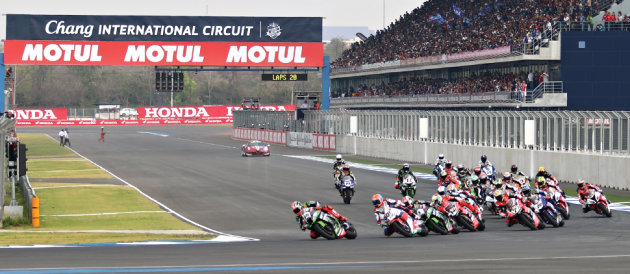 2eme manche du World Superbike - Direction la Thaïlande.