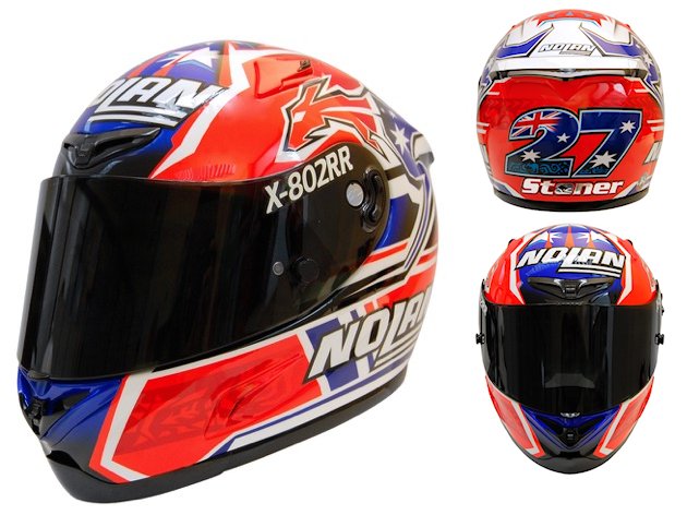 Un nouveau casque X-802 RR pour Stoner aux 8 hrs de Suzuka.