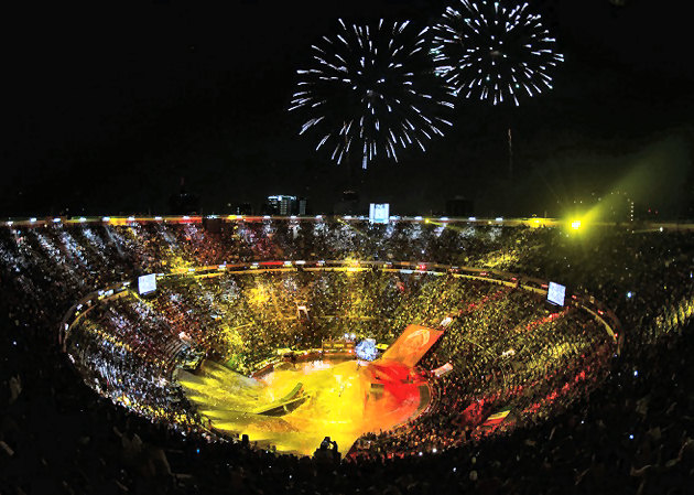 Les Red Bull X-Fighters ont enflammé Mexico.