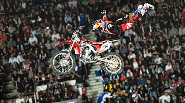 Les Red Bull X-Fighters ont enflammé Mexico.