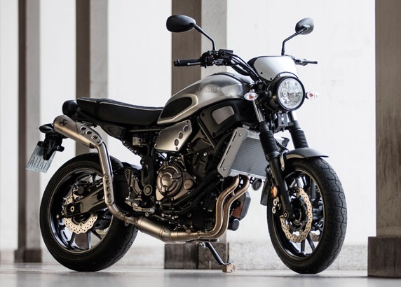 Soirée de lancement de la Yamaha XSR700 le 17 décembre dans les concessions.