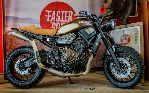 Les 4 créations récompensées au Yamaha Dealer Yard Built 2016.