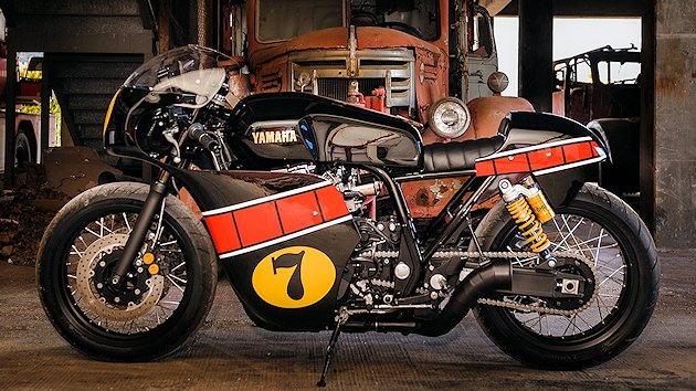Les 4 créations récompensées au Yamaha Dealer Yard Built 2016.
