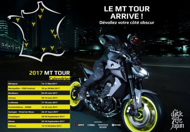 Le Yamaha MT Tour repart en conquete.