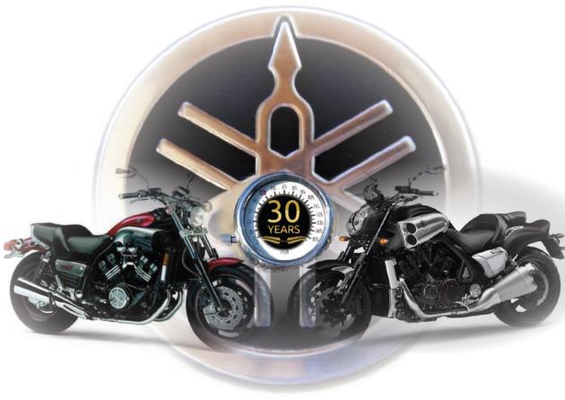 Yamaha fête les 30 ans de la V-Max.