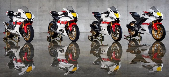 4 nouvelles sportives pour célébrer les 60 ans de Yamaha en Grand Prix.