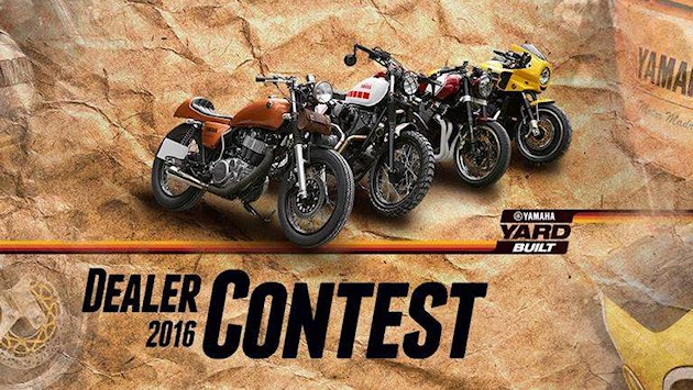 Votez pour le concours des concessionnaires Yamaha YARD BUILT 2016.