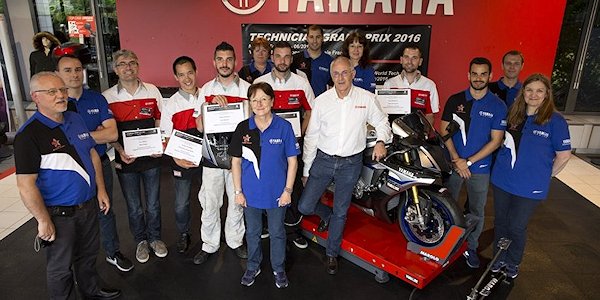 Yoann Roncier remporte la finale France du Yamaha Technician Grand Prix 2016.