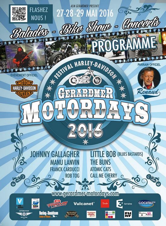 Coup d'envoi des Gérardmer Motodays.