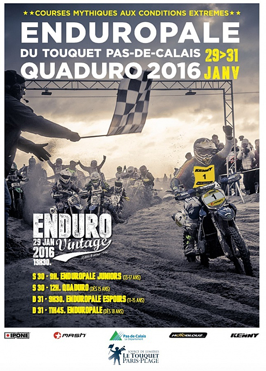La 11éme édition de l'Enduropale du Touquet s'annonce riche en évènements.