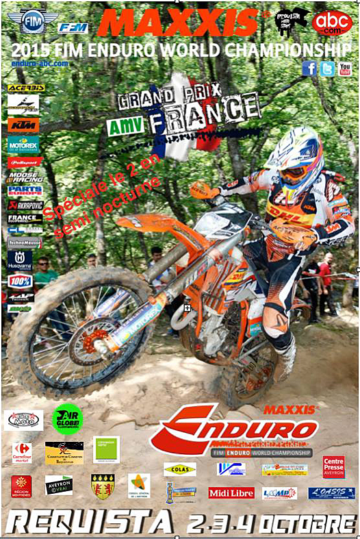 Clap de fin tricolore pour le Championnat du Monde d'Enduro.