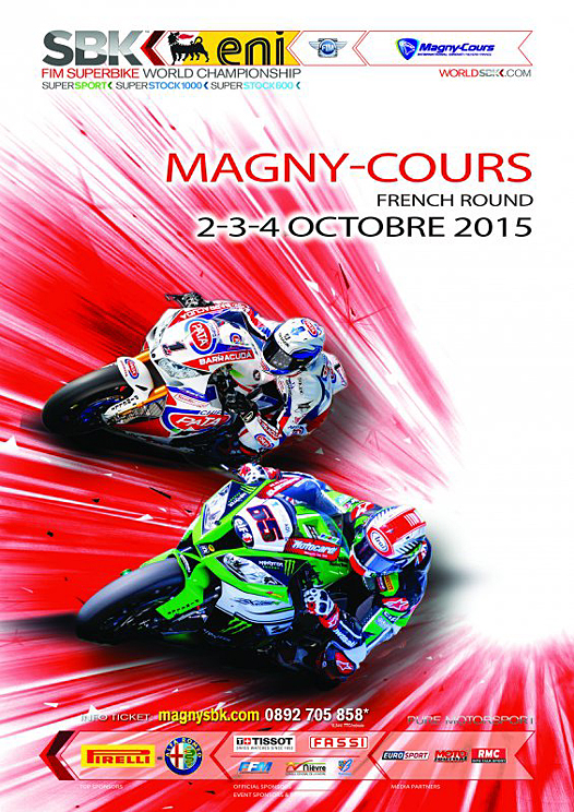 Liste des Relais Calmos sur la route du WSBK de Magny-Cours.