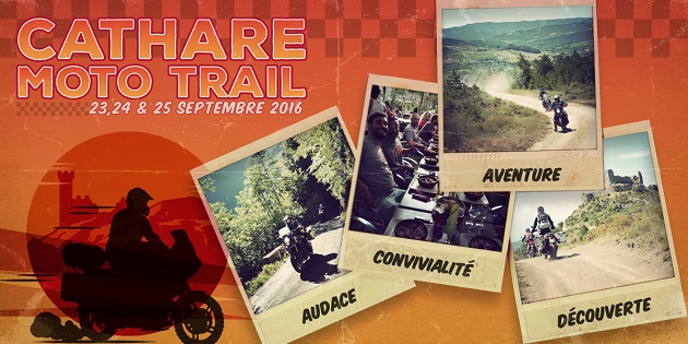 Le Cathare Moto Trail revient pour 2016.