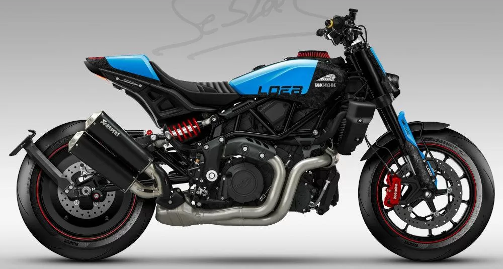 Une Indian 1200 FTR "Loeb édition" à gagner.