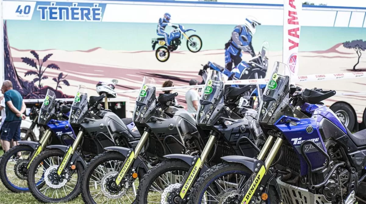 40 ans de Yamaha Ténéré célébrés à travers l’Europe.